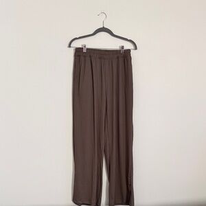 Women's Wide Leg Brown Pants